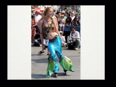 rollerskating mermaid