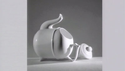 tilting teapot