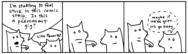 The foxes think silence will kill the comic. The foxes think silence will kill the comic.